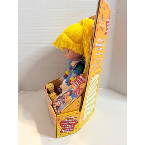 Vintage 2004Rainbow Brite Talking Doll With Accessories hallmark in box - Picture 10 of 12